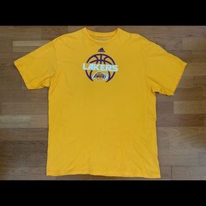 adidas Los Angeles Lakers Basketball T-Shirt